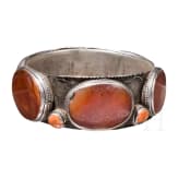 A silver bracelet, Yemen, 19th century