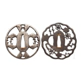 Two tsuba, Japan, 17th/18th century