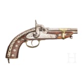 A percussion pistol, Afghanistan, 2nd half of the 19th century