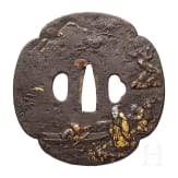 A tsuba, Japan, 2nd half Edo period