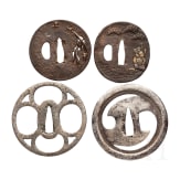 Four tsuba, Japan, 18th and 19th century