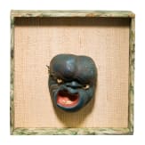 A grotesque mask, Japan, Edo/Meiji period