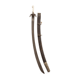 A Persian shamshir with an older European blade, 19th century