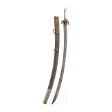 A Persian shamshir with an older European blade, 19th century