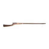 An Indian matchlock rifle, early-19th century