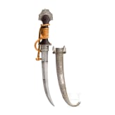 A Moroccan silver-mounted koummya, around 1900