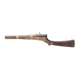 An Indian matchlock rifle, early-19th century