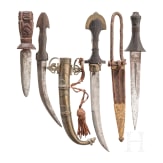 Four daggers, Maghreb, 20th century