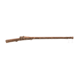 A heavy Indian matchlock rifle, 18th/19th century