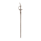 An Indian khanda with an European blade, 18th century