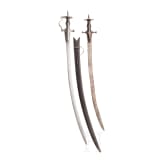 Two Indian tulwars, 19th century