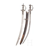 Two Indian tulwars, 19th century