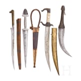 Four North African daggers, 19th and 20th centuries