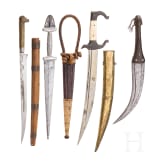 Four North African daggers, 19th and 20th centuries