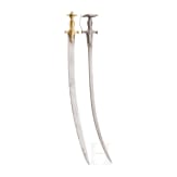 Two Indian tulwars, 19th century