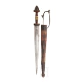A dagger of the Tuareg, Algeria, circa 1950