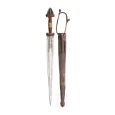 A dagger of the Tuareg, Algeria, circa 1950