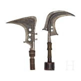 Two knifes of the Mangbetu tribe, Congo