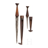 Two knives of the Ovambo, Africa