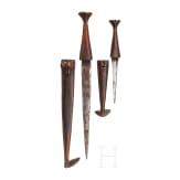Two knives of the Ovambo, Africa