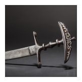 A North Indian jamdhar katari with a Wootz blade, 18th century