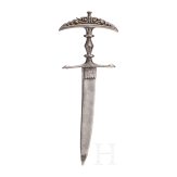 A North Indian jamdhar katari with a Wootz blade, 18th century