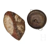 Two leather shields, Sidamo and Massai, Southern Ethiopia and Kenya