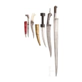 A group of Indian and Afghan blank weapons, 19th/20th century