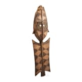 A large wooden mask of the Dogon tribe, Mali