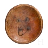 An Indian leather shield, 18th century
