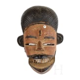 A mask of the Ibibio tribe, Nigeria
