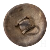 An Indian elephant leather shield, 19th century