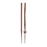 Two spears, India and Philippines, 18th/19th century
