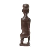 A wooden statuette of the Cuba tribe, Congo-Central Africa