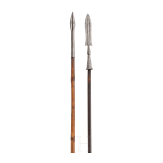 Two Indian spears, 19th century