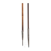 Two Indian spears, 19th century