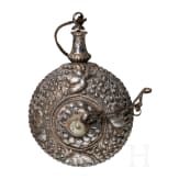 A silver make-up vessel, India, around 1900