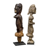 Two large African figures