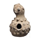 A Nigerian vase in theriomorphic shape