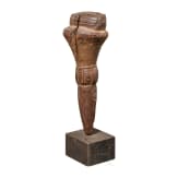 A wooden sceptre of the Neruba tribe, Nigeria