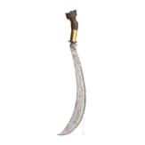 A ram dao (sacrificial axe), Nepal, circa 1900