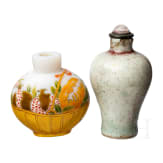 Two Chinese snuff bottles, 19th century