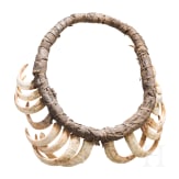 A necklace made of boar teeth "Kuku Kuku", Papua New Guinea, Highlands