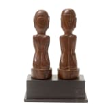 Two ancestor figures, Oceania