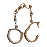 A pair of ankle cuffs, German, 18th/19th century