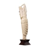 An ivory figure of an archer, China, 1st half of the 20th century
