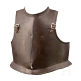 A German light cuirass breastplate, circa 1700