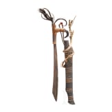 A klewang, Mandau, Borneo, 19th century