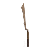 Stangenwaffe der Dayak, Borneo, Indonesien