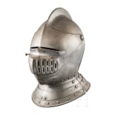 A close helmet, historicism in the style around 1600